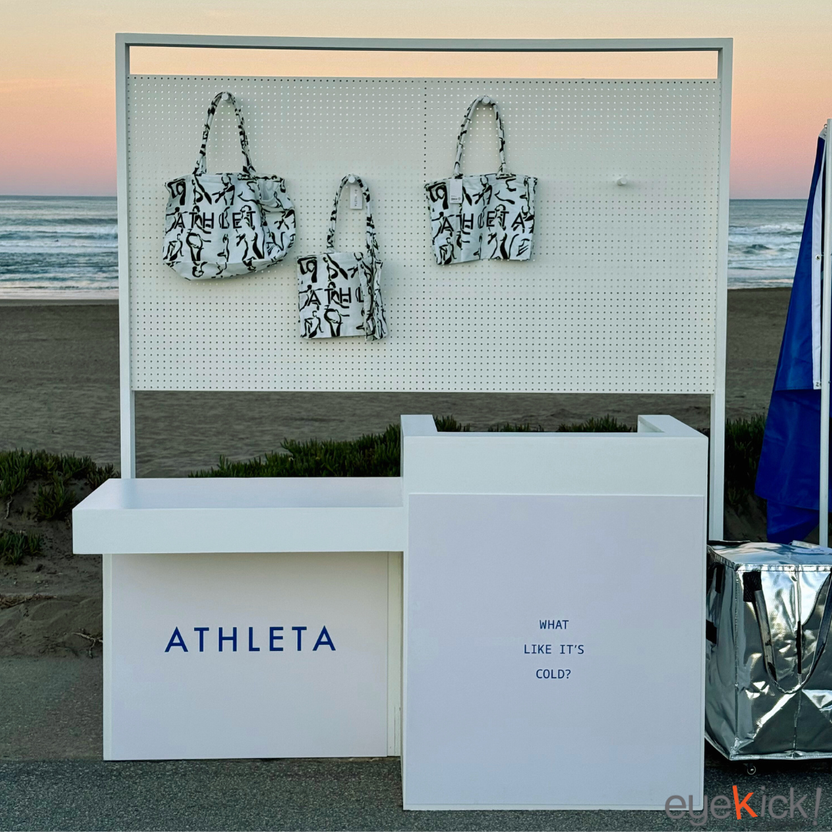 EyeKickVisual delivered a complete brand environment on the sand ...