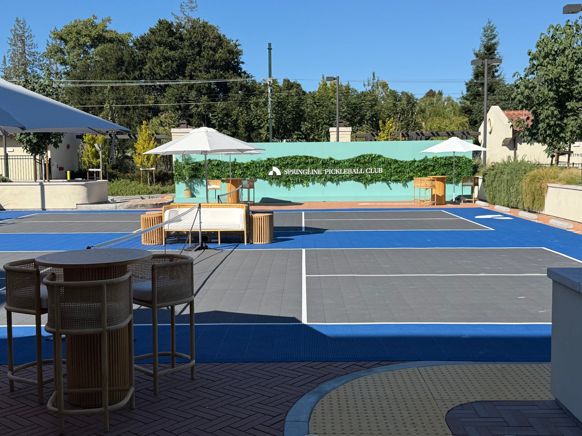Kick Visuals Branded Pickleball Courts for Corporate Events | EyeKickVisual ...